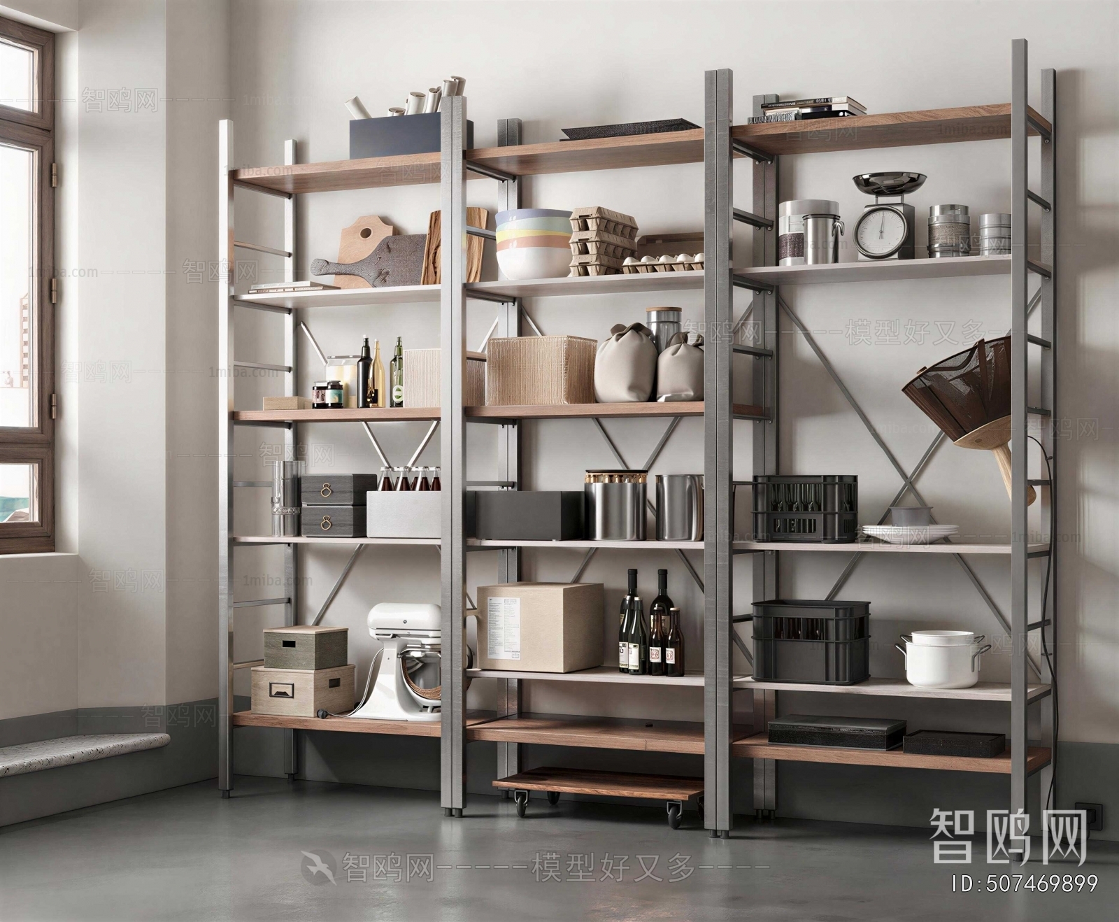 Industrial Style Shelving