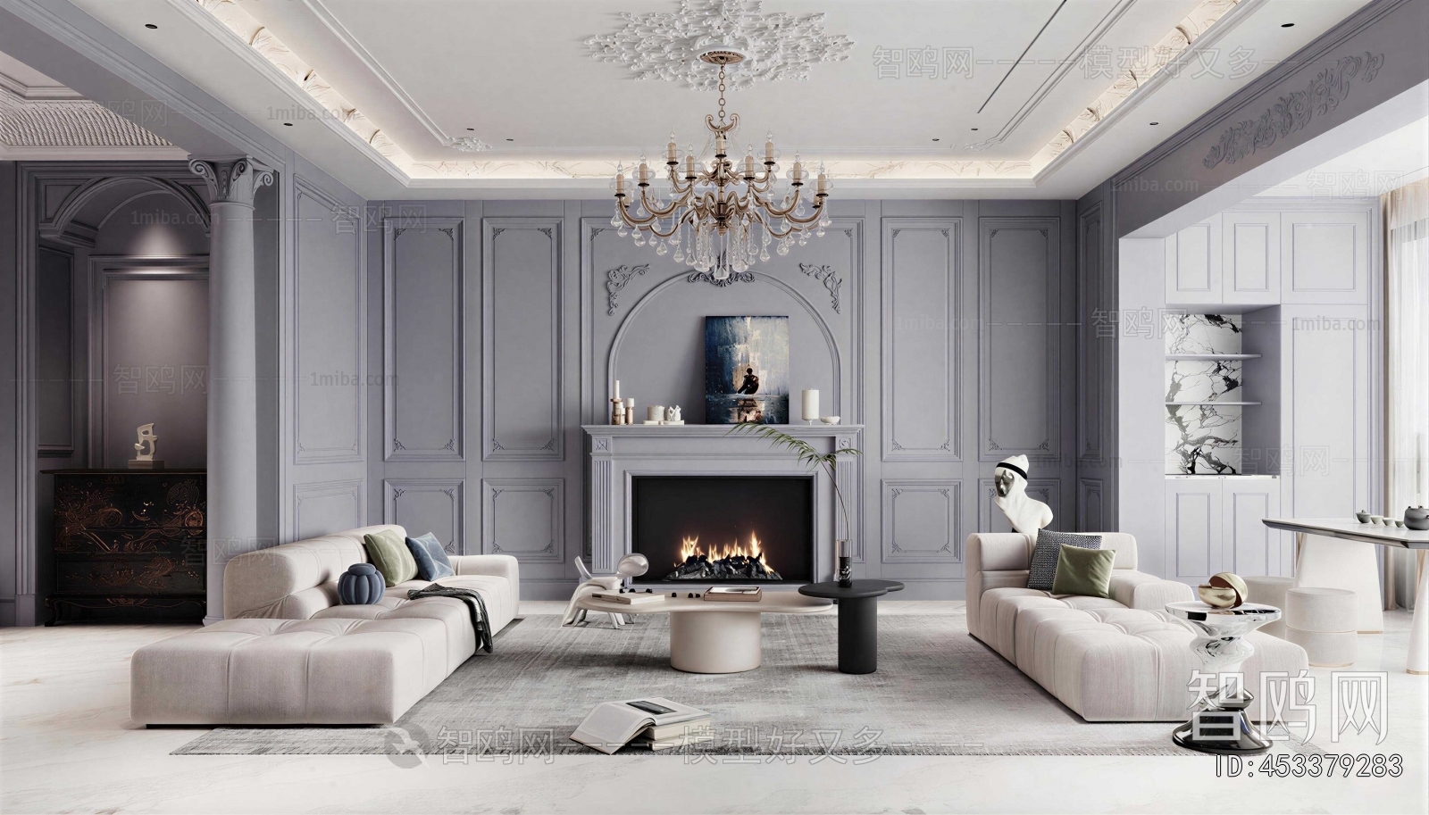 French Style A Living Room