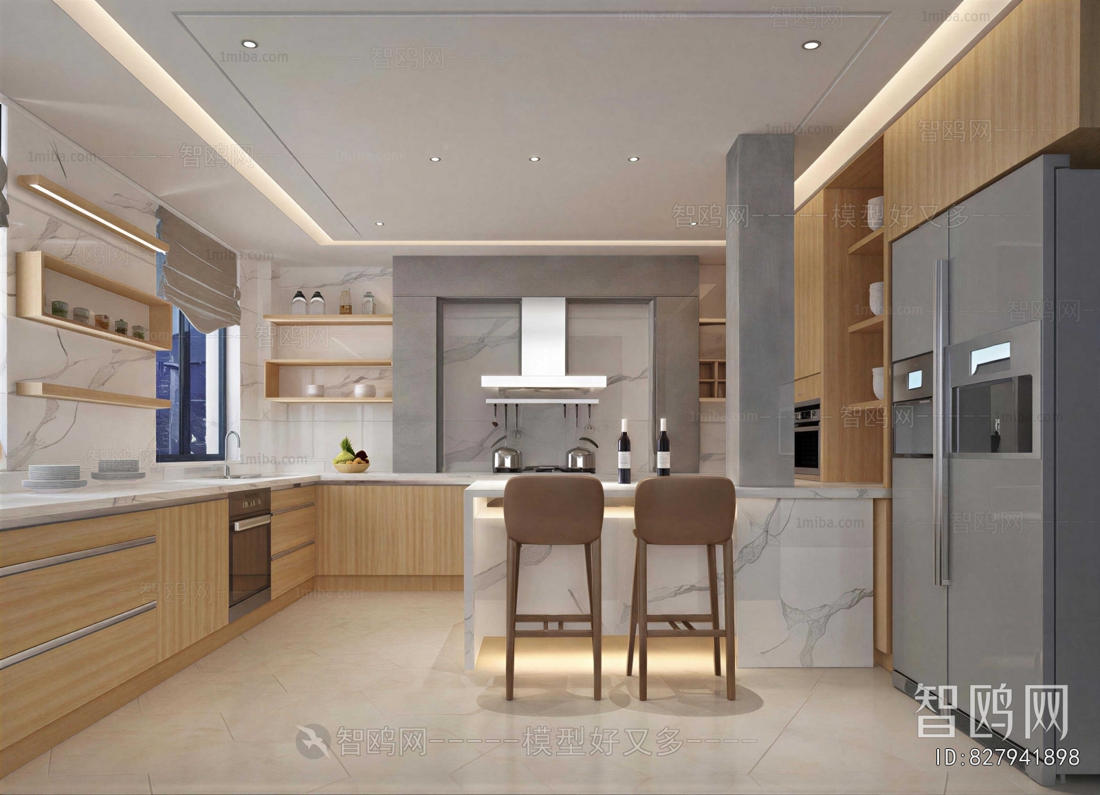 Modern The Kitchen
