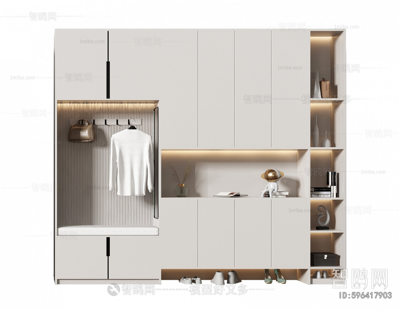 Modern Shoe Cabinet