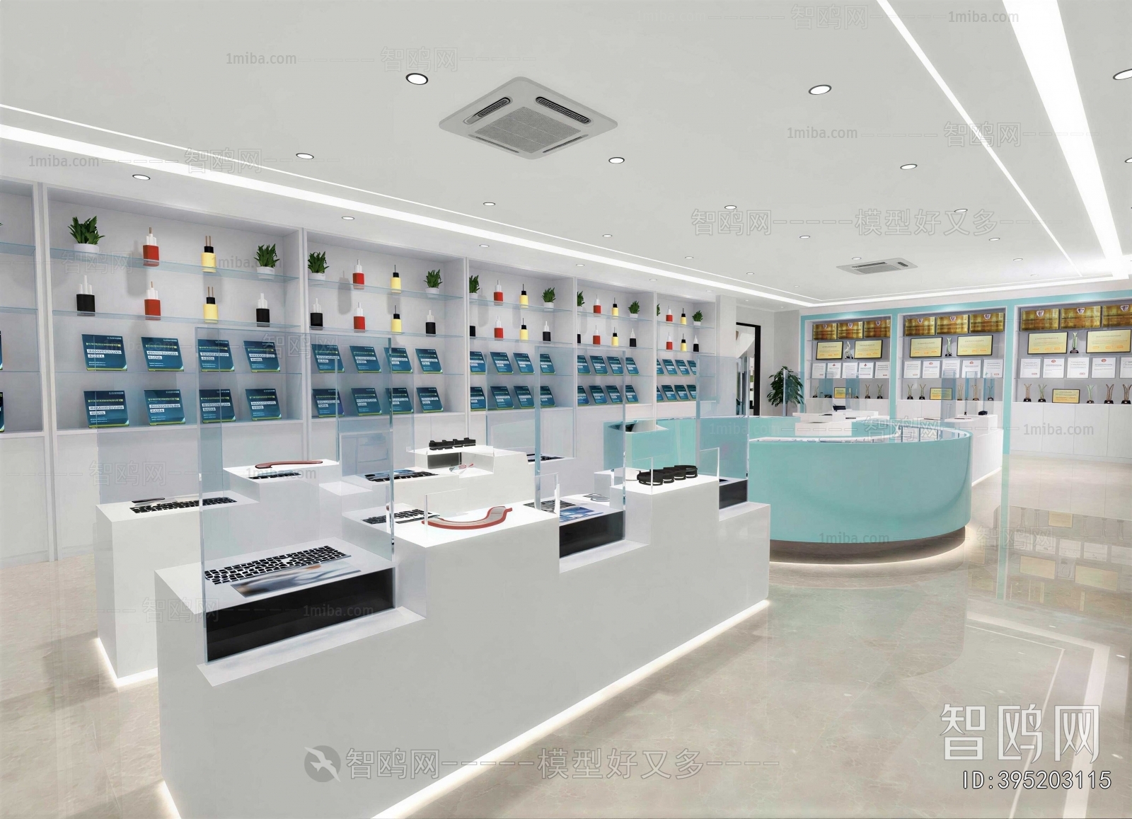 Modern Office Products Exhibition Hall