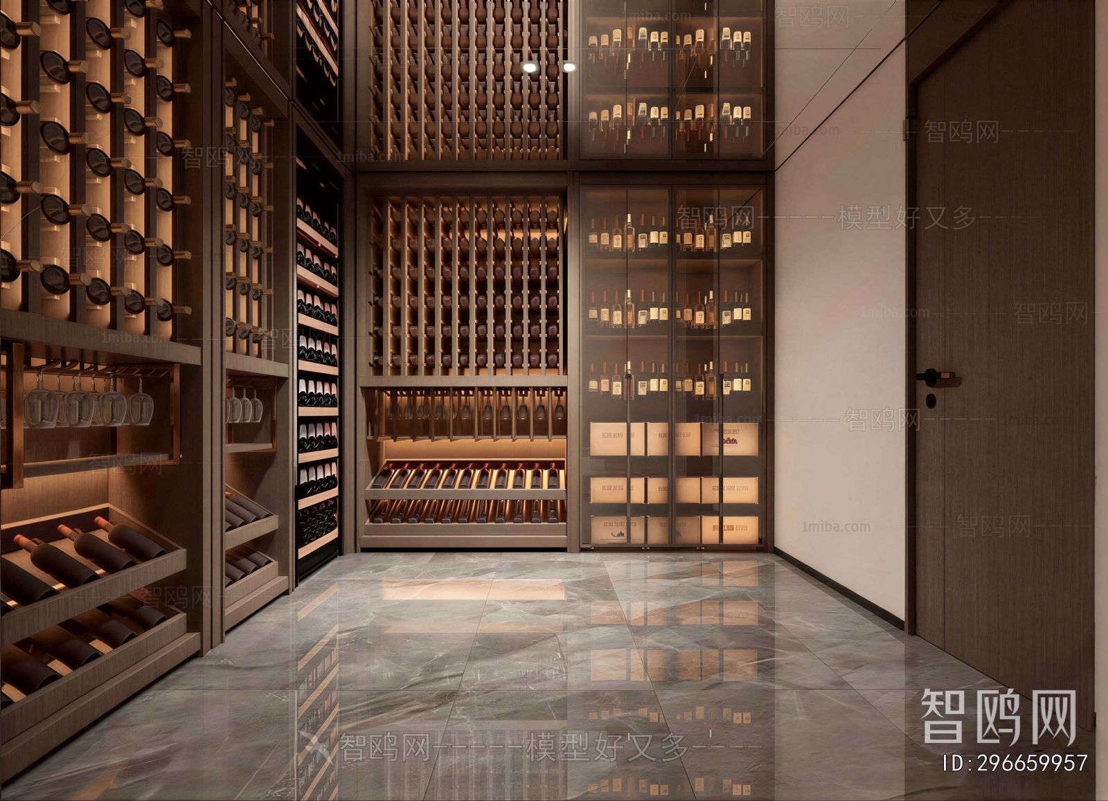 Modern Wine Cellar/Wine Tasting Room