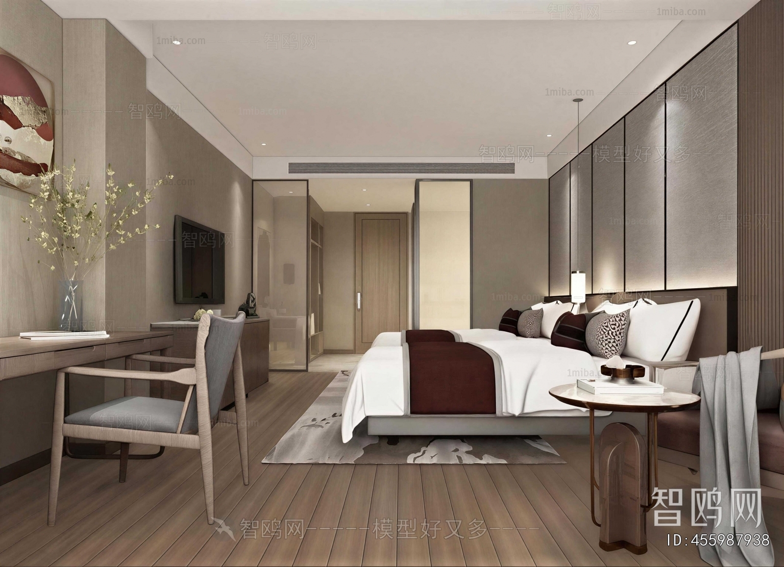 Modern Guest Room