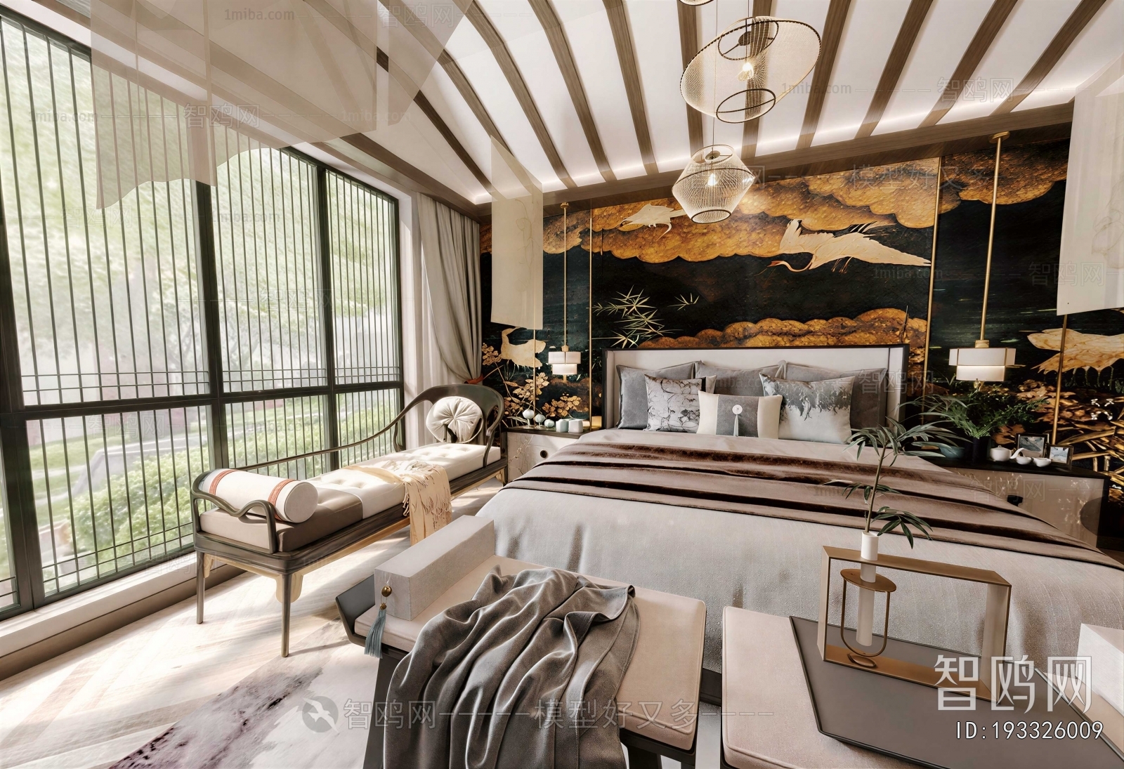 New Classical Style Bedroom