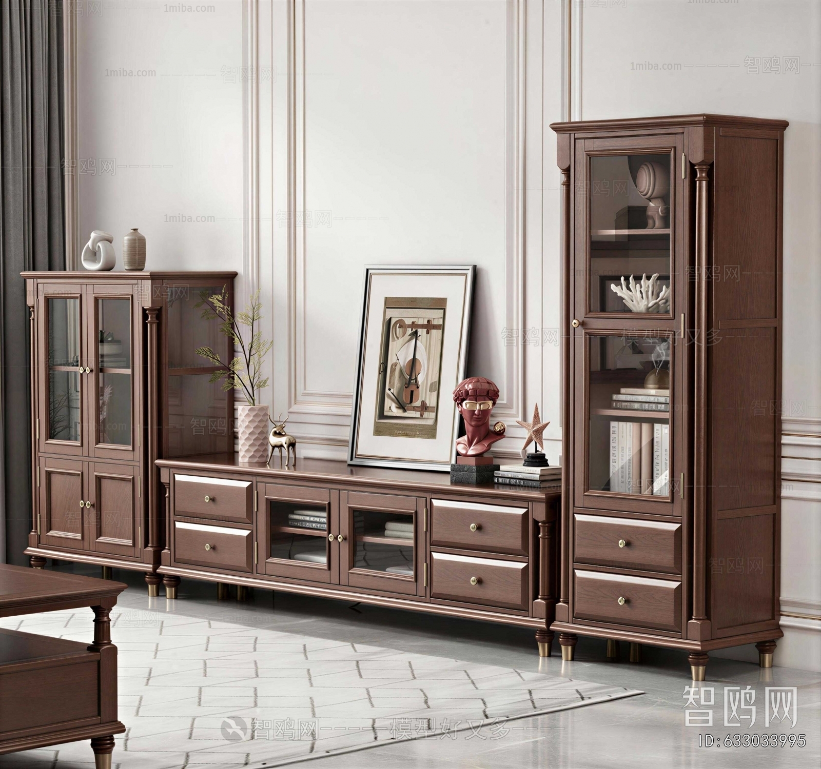 American Style TV Cabinet