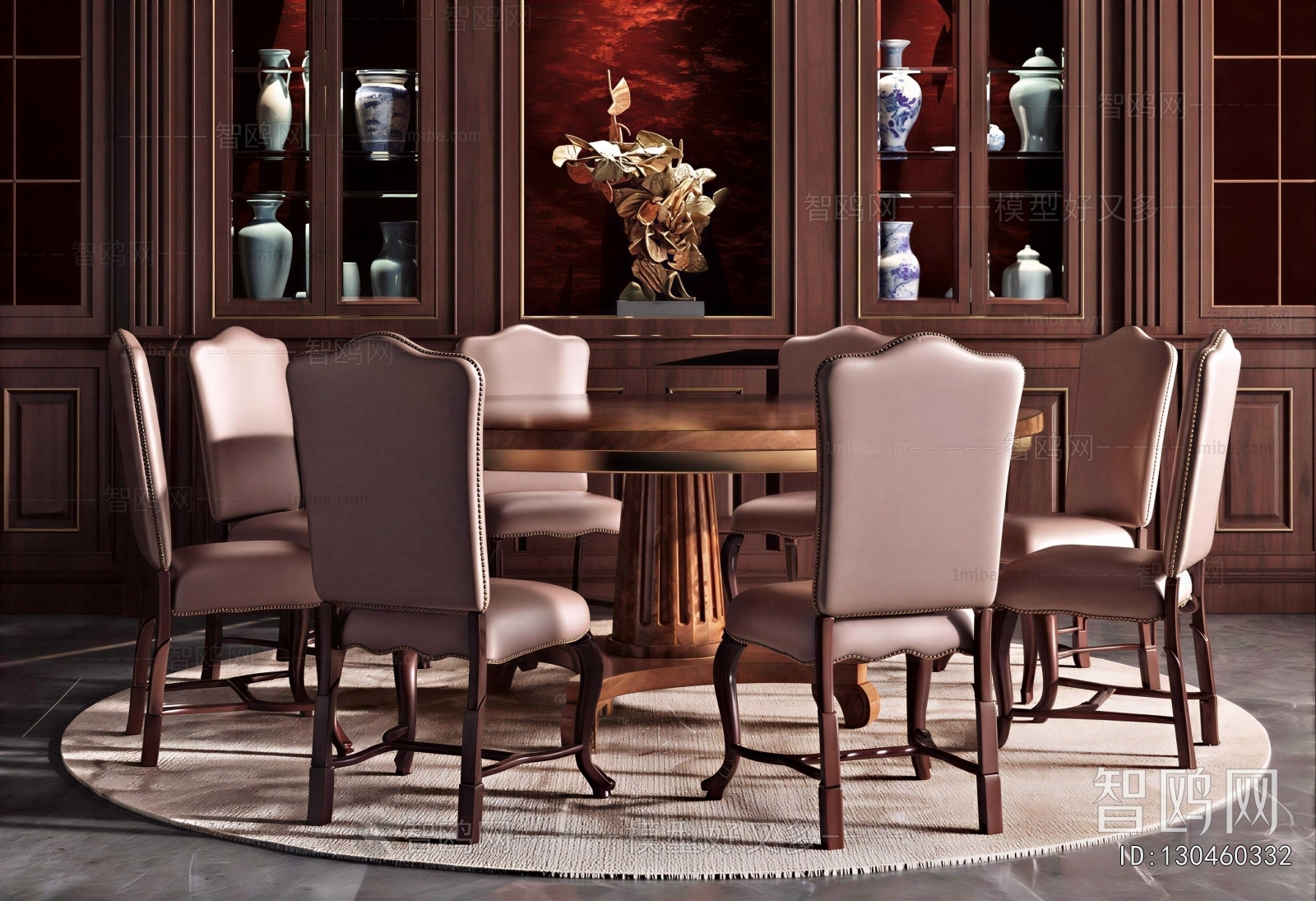 New Classical Style Dining Table And Chairs
