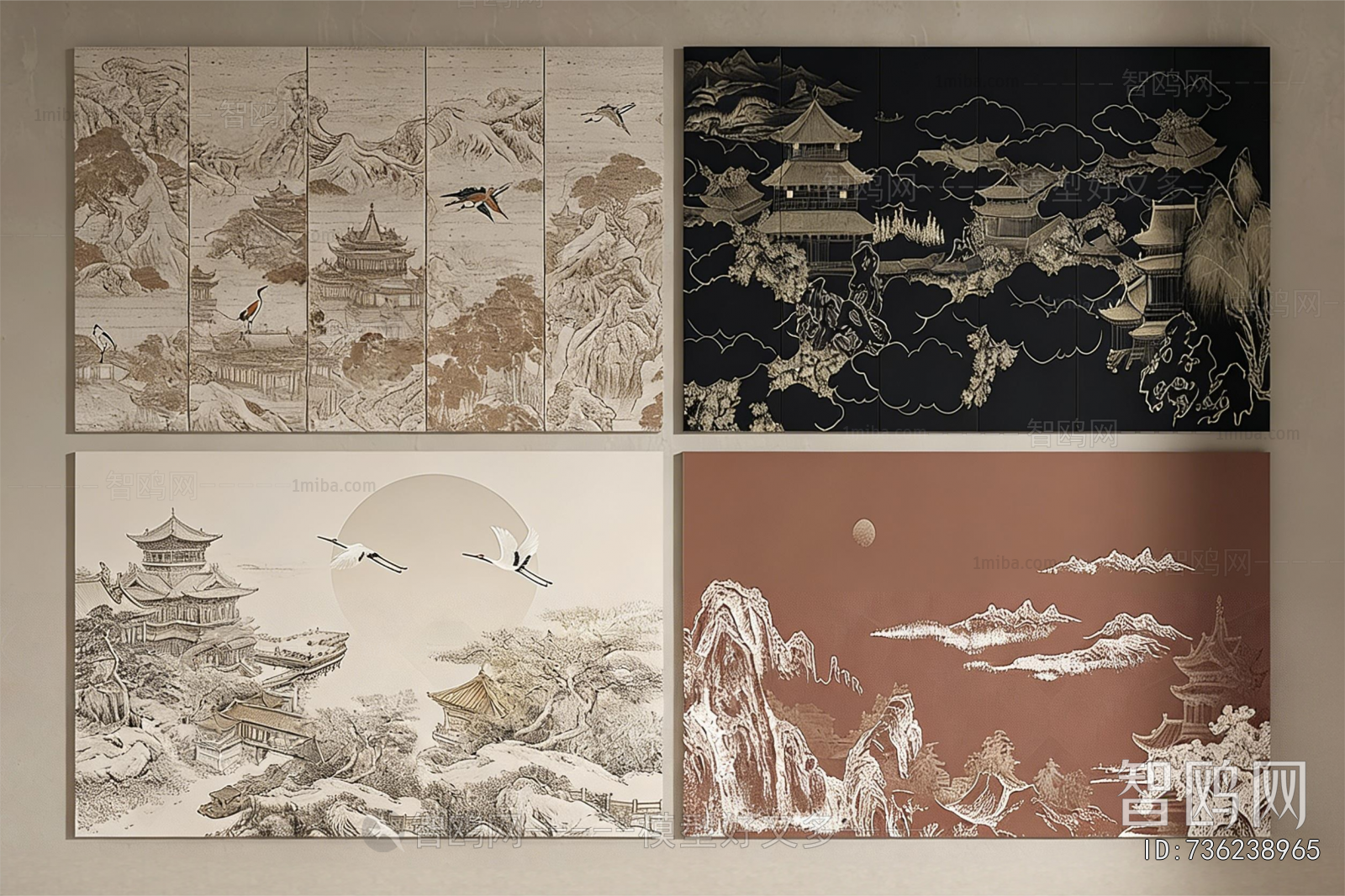 New Chinese Style Painting