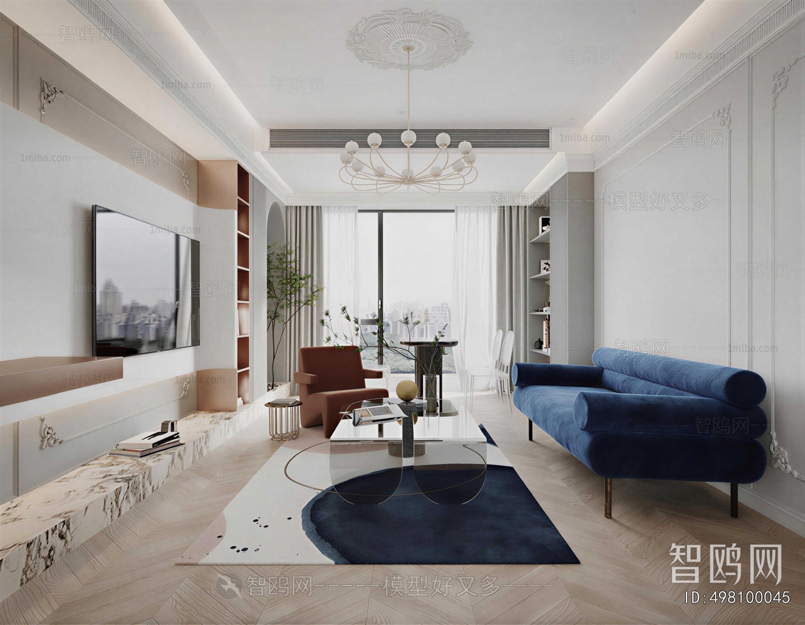 French Style A Living Room