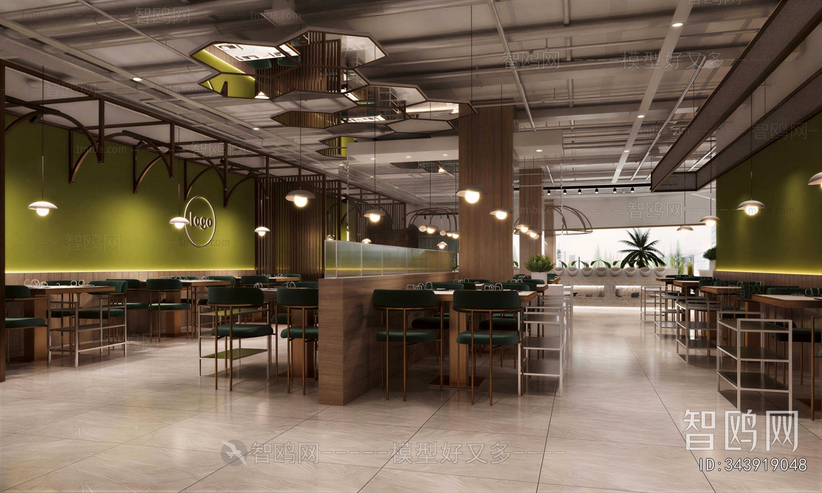 Industrial Style Restaurant