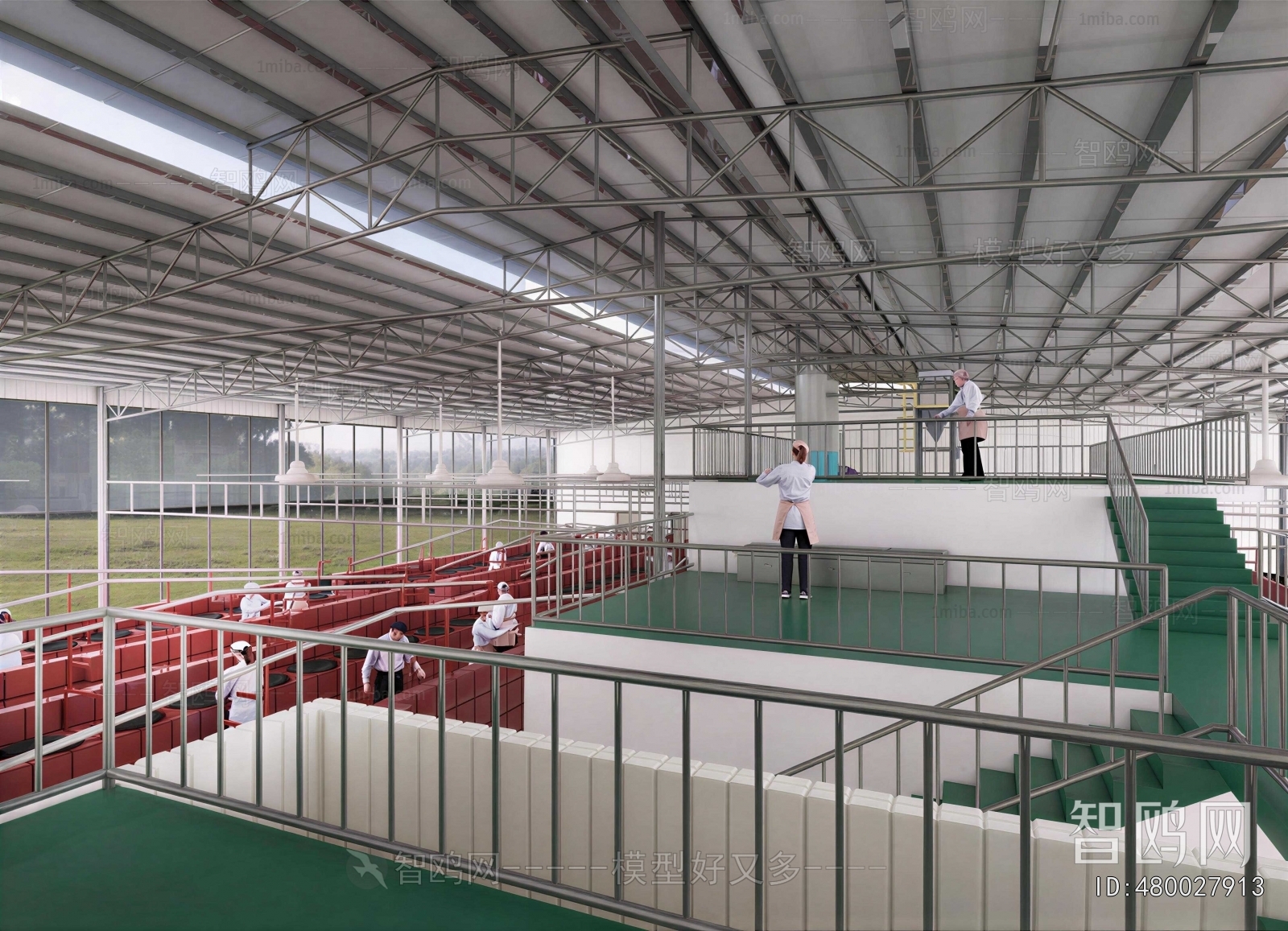 Modern Factory Floor/warehouse
