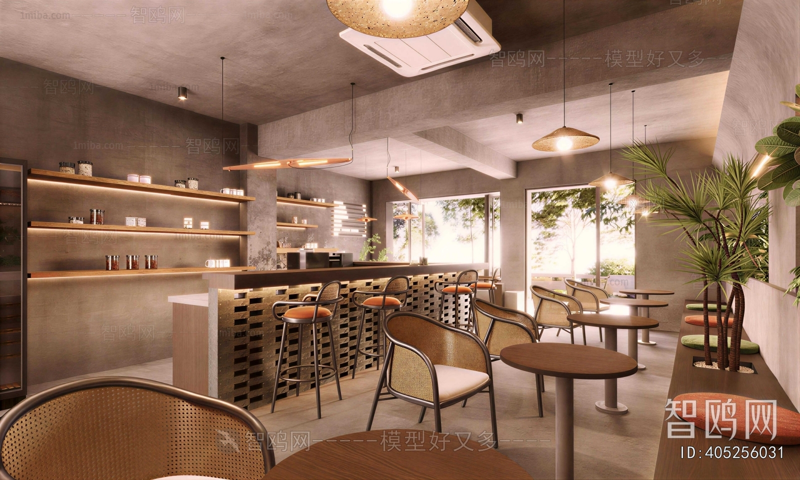 Industrial Style Cafe