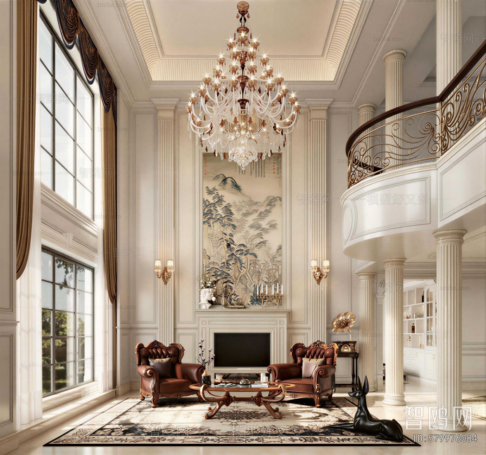 European Style A Living Room