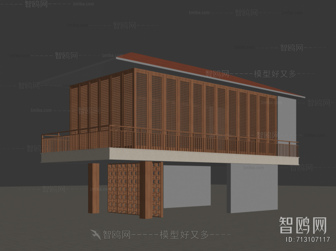 New Chinese Style Building Appearance