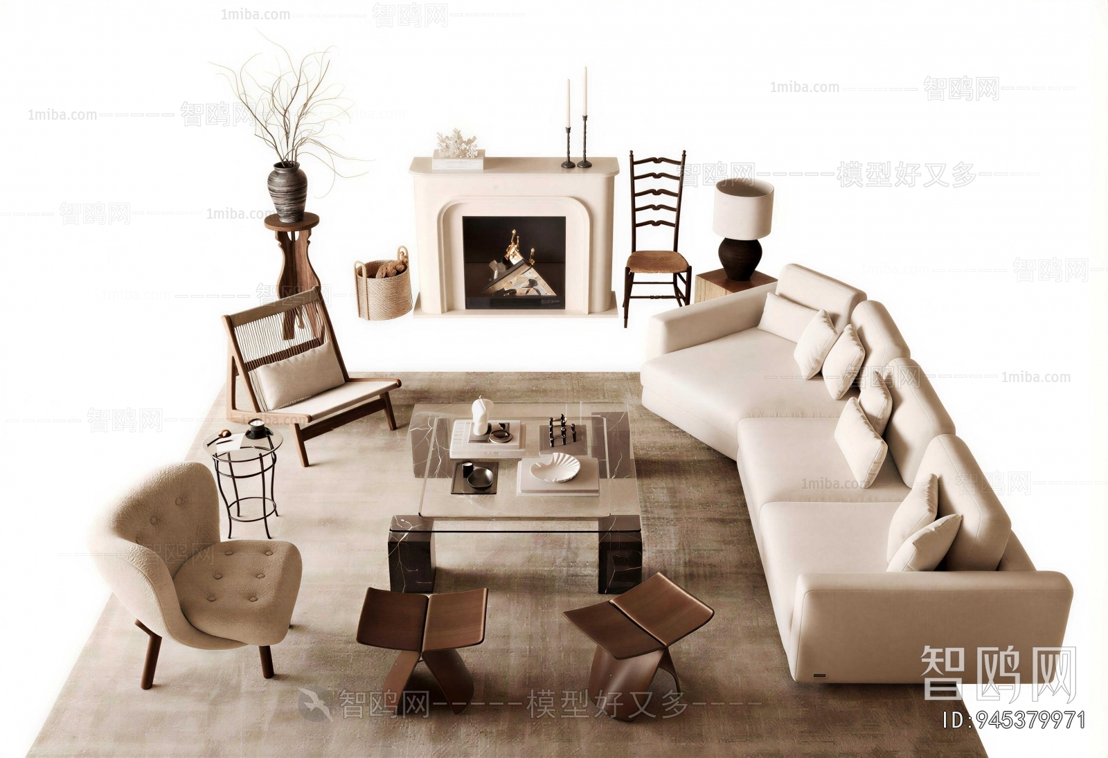 Modern Sofa Combination
