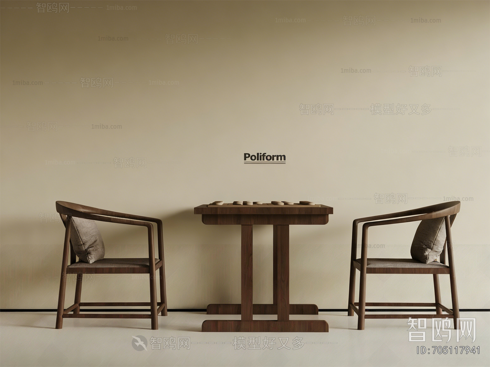 New Chinese Style Entertainment Table And Chair