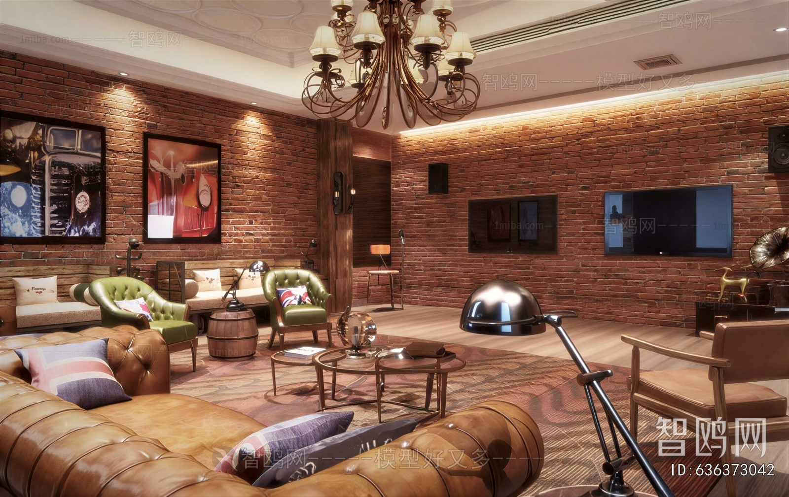 Industrial Style A Living Room