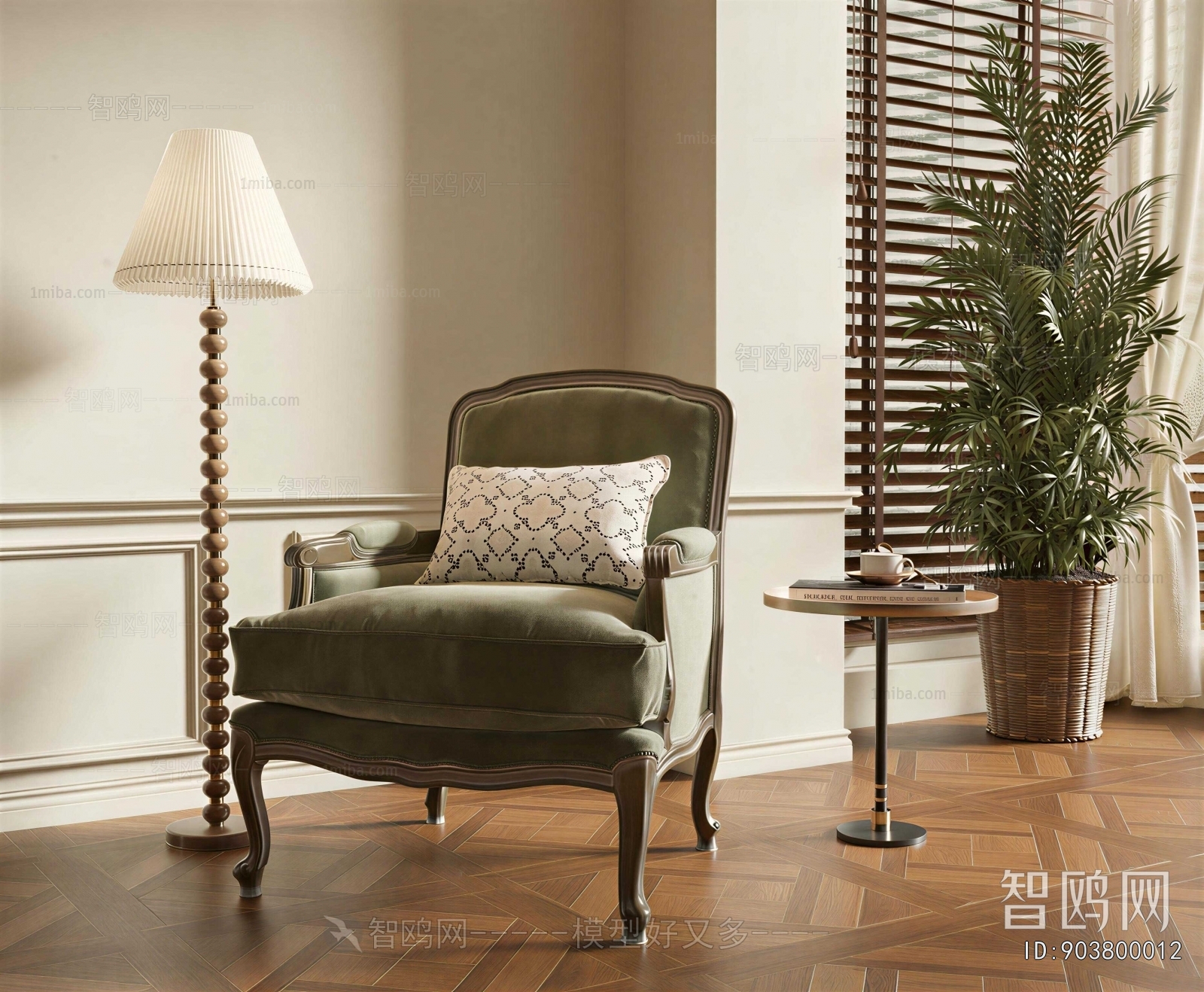 European Style Single Sofa