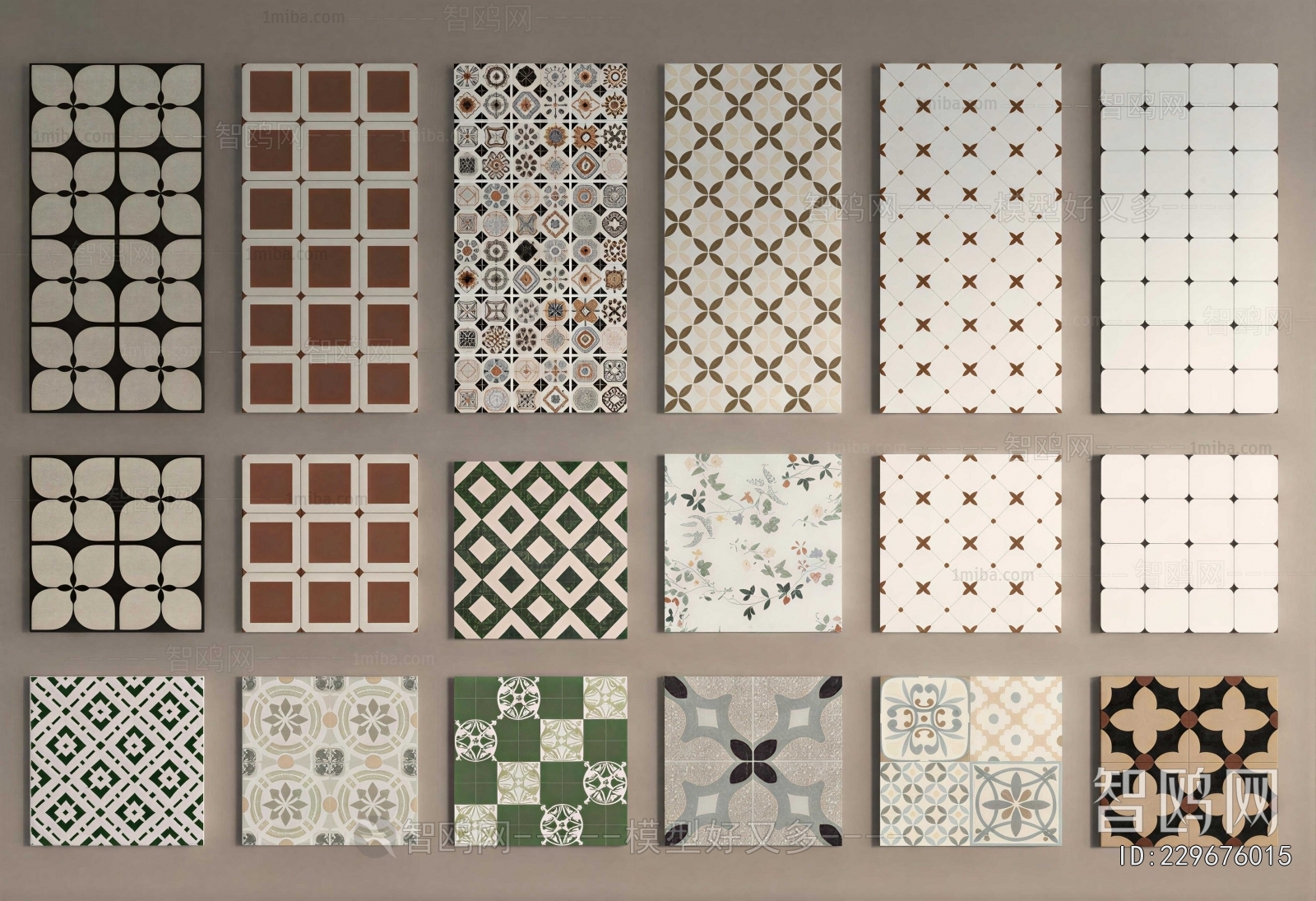 French Style Wall/floor/ceiling