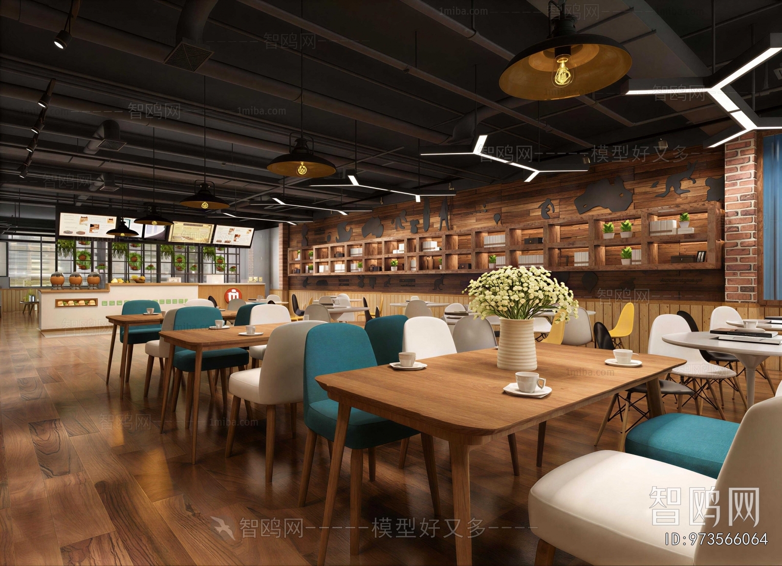 Industrial Style Restaurant