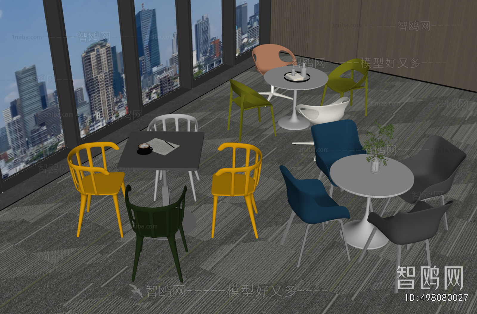 Modern Leisure Table And Chair