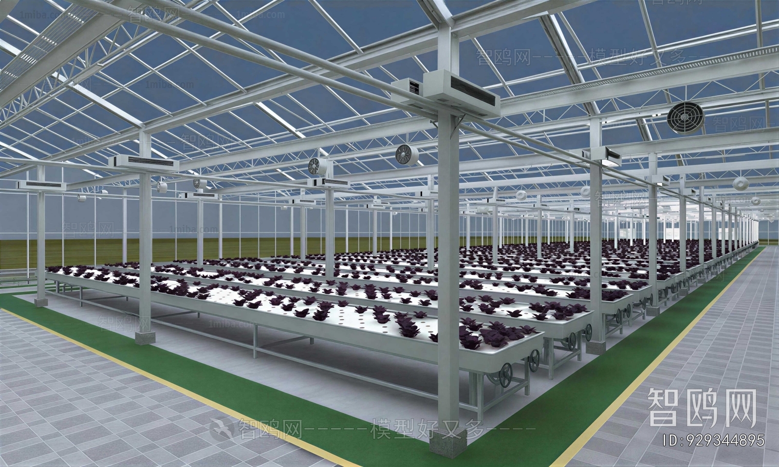 Modern Factory Floor/warehouse