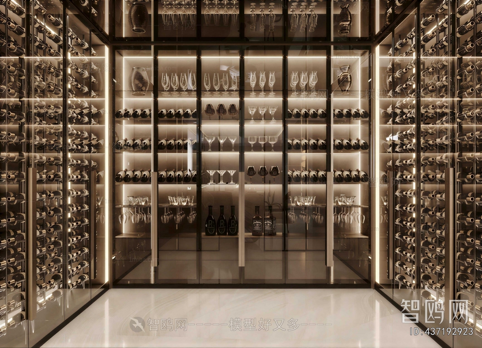 Modern Wine Cellar/Wine Tasting Room