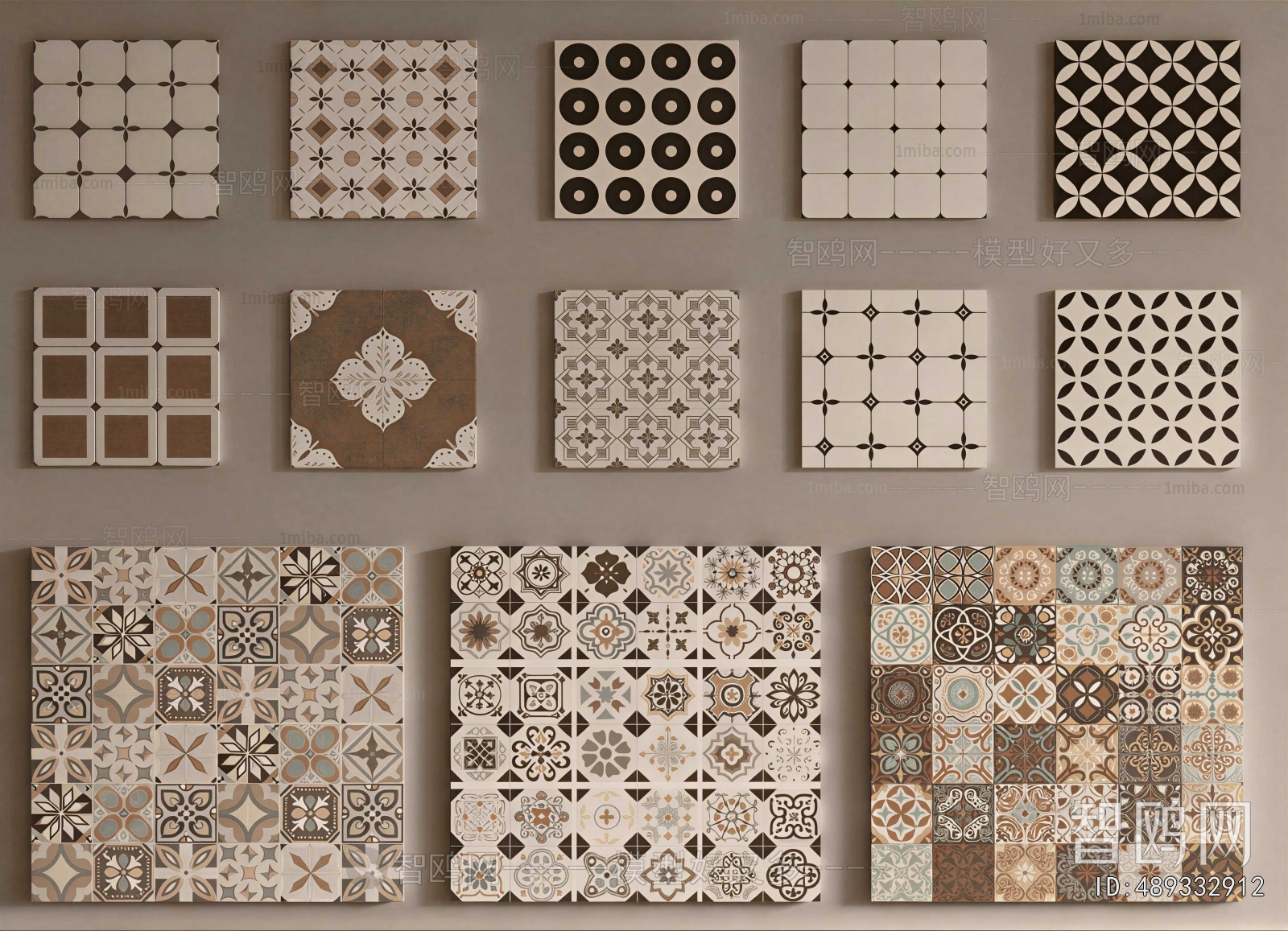 French Style Wall/floor/ceiling