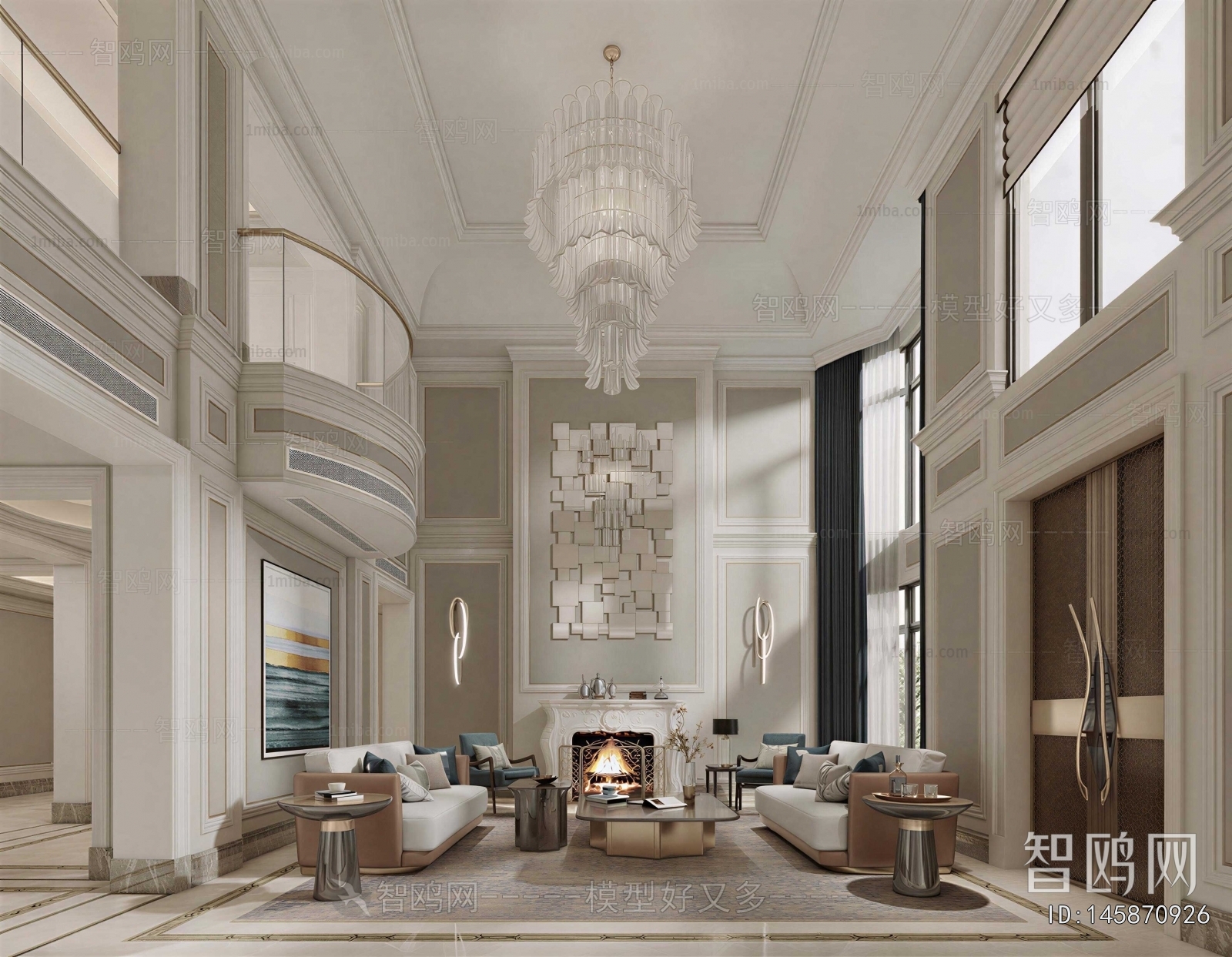 European Style A Living Room