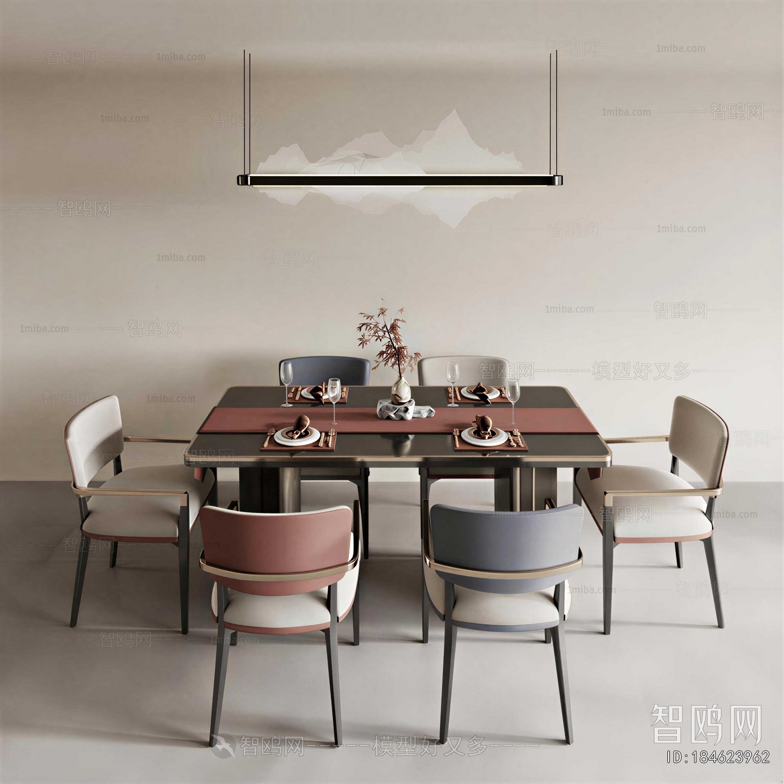 New Chinese Style Dining Table And Chairs