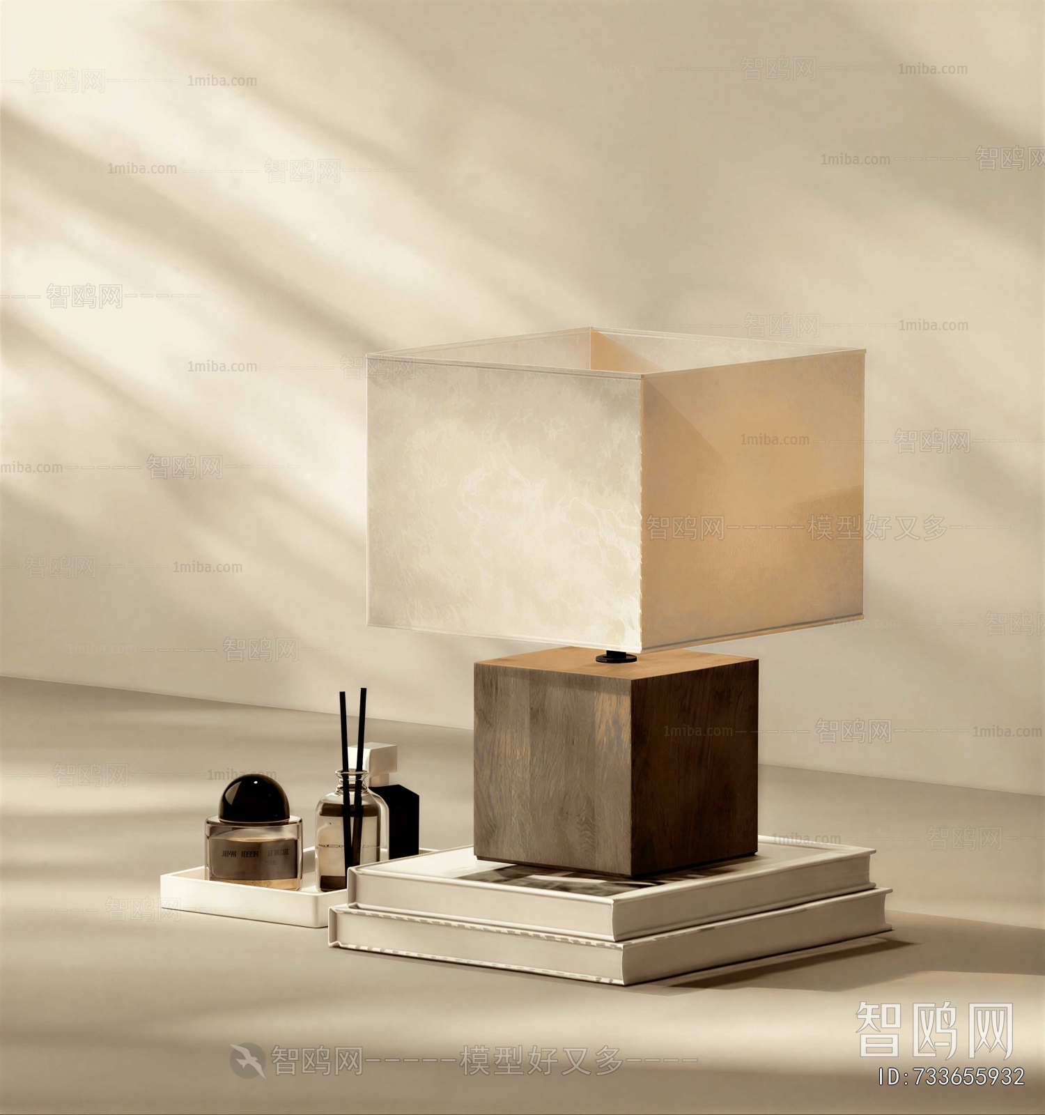 Wabi-sabi Style Table Lamp