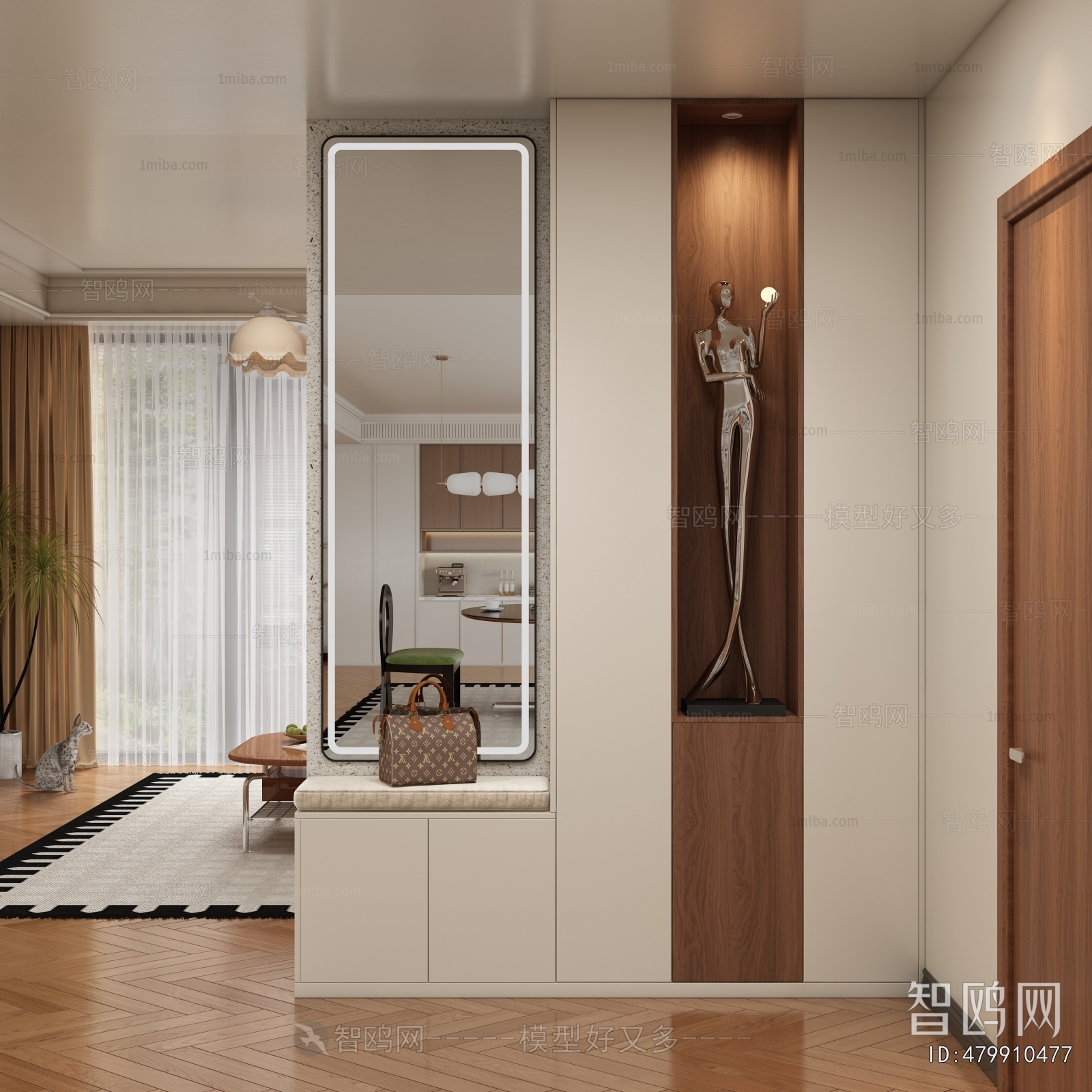 Modern Hallway