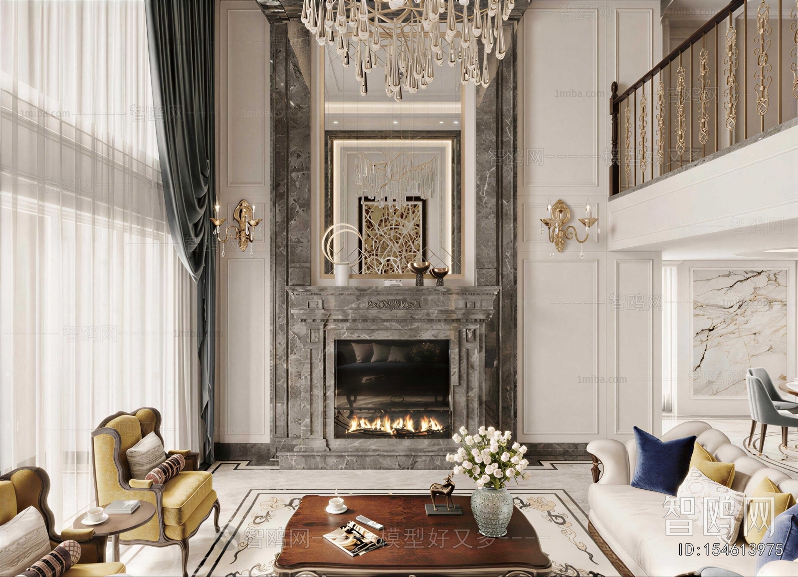 European Style A Living Room