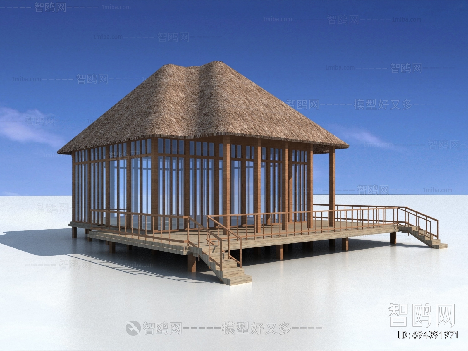 Southeast Asian Style Building Appearance