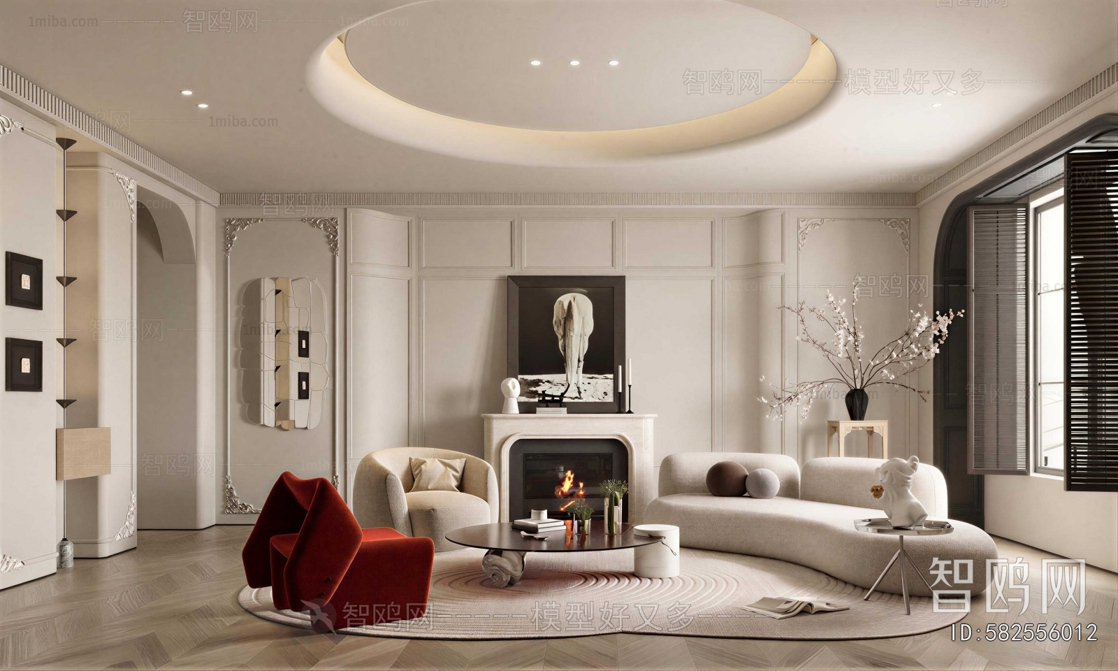 French Style A Living Room