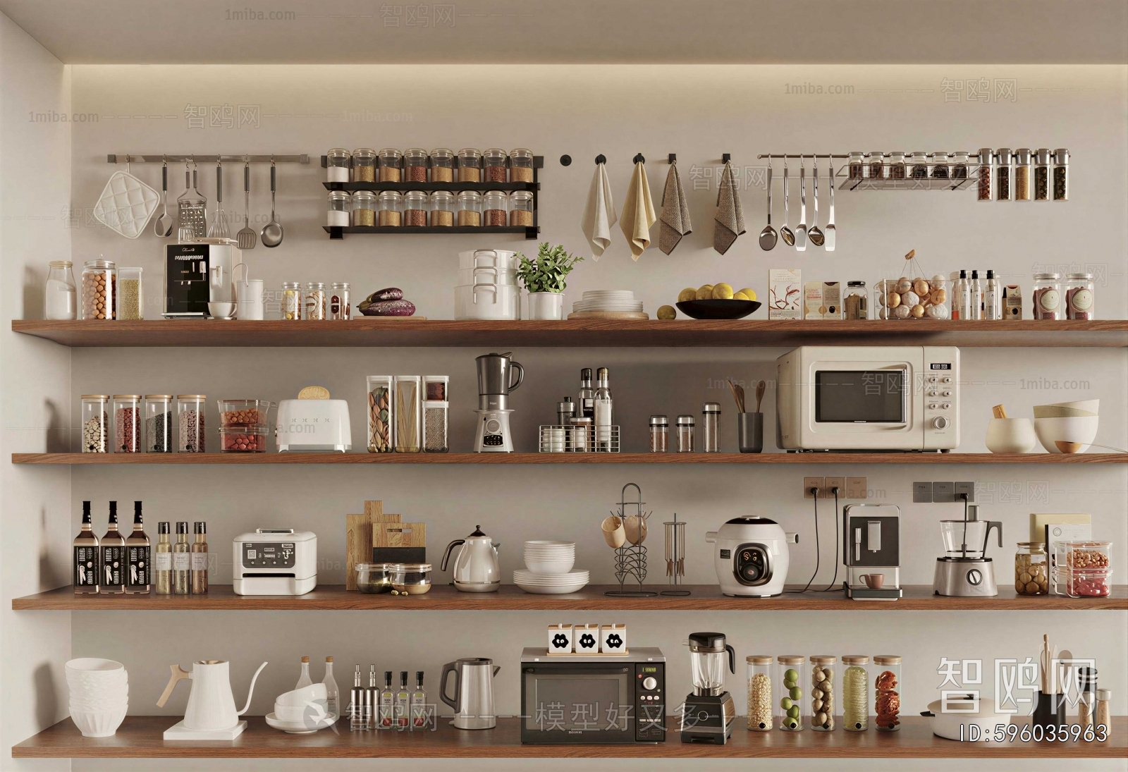 Modern Electric Kitchen Appliances