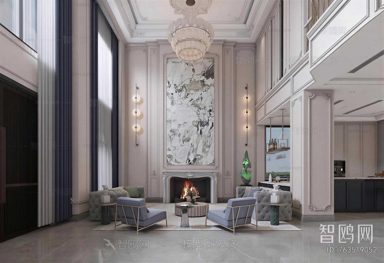 European Style A Living Room
