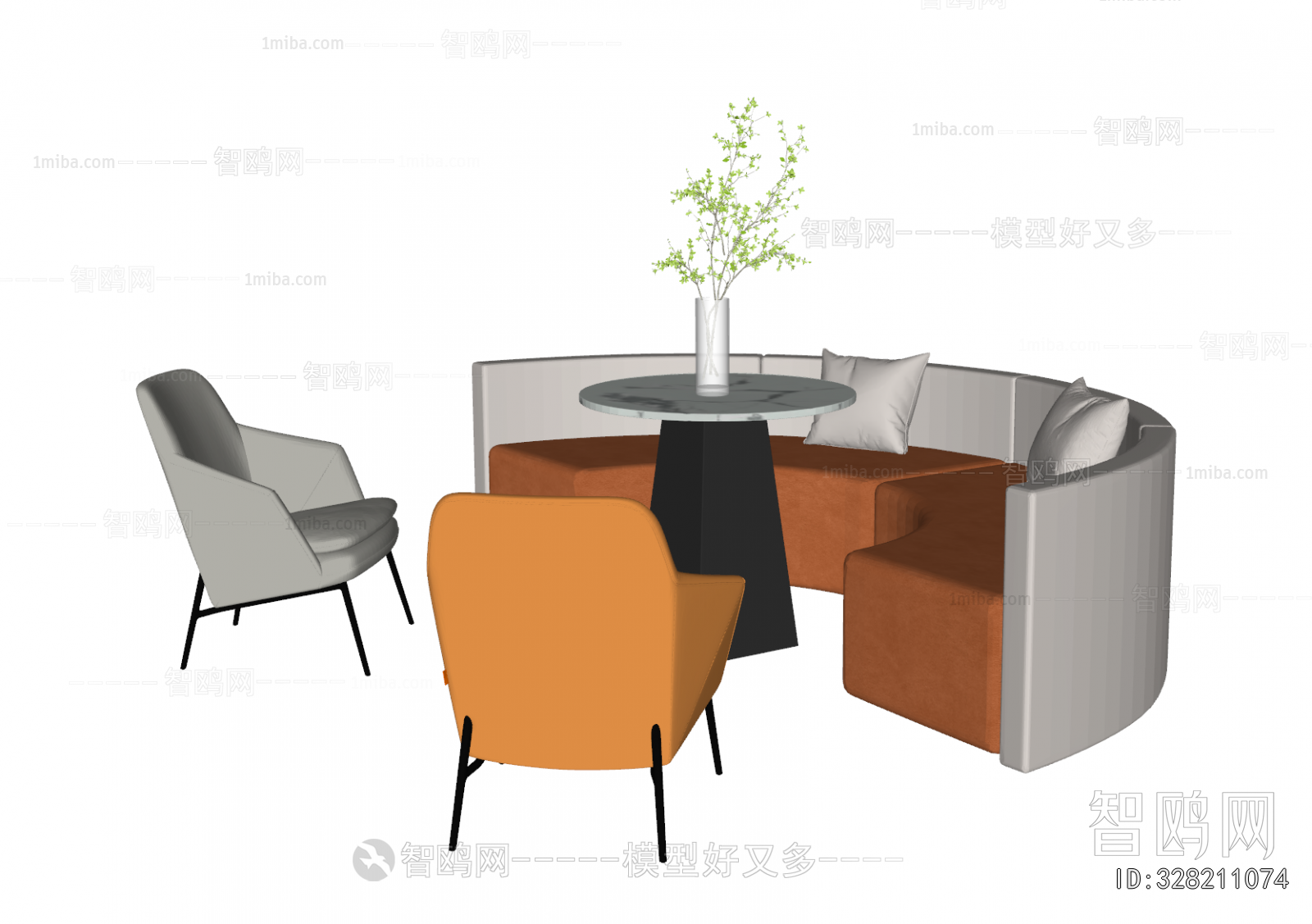 Modern Leisure Table And Chair