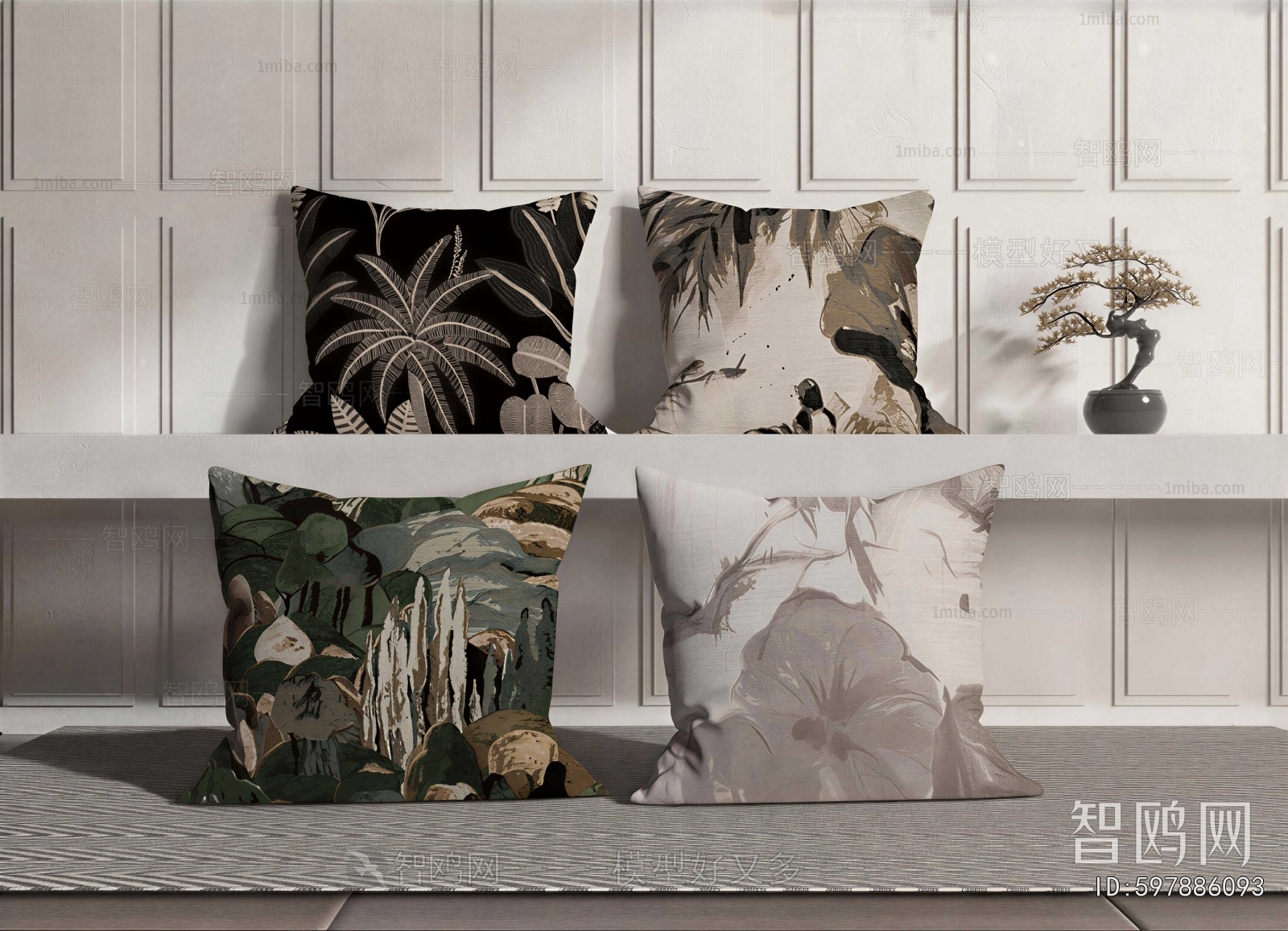 New Chinese Style Pillow
