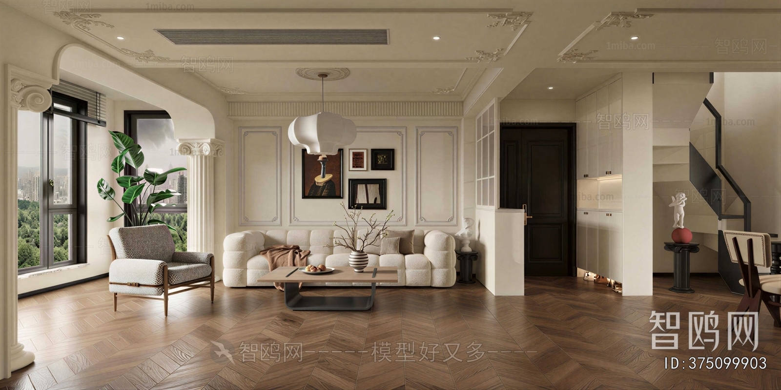 French Style A Living Room
