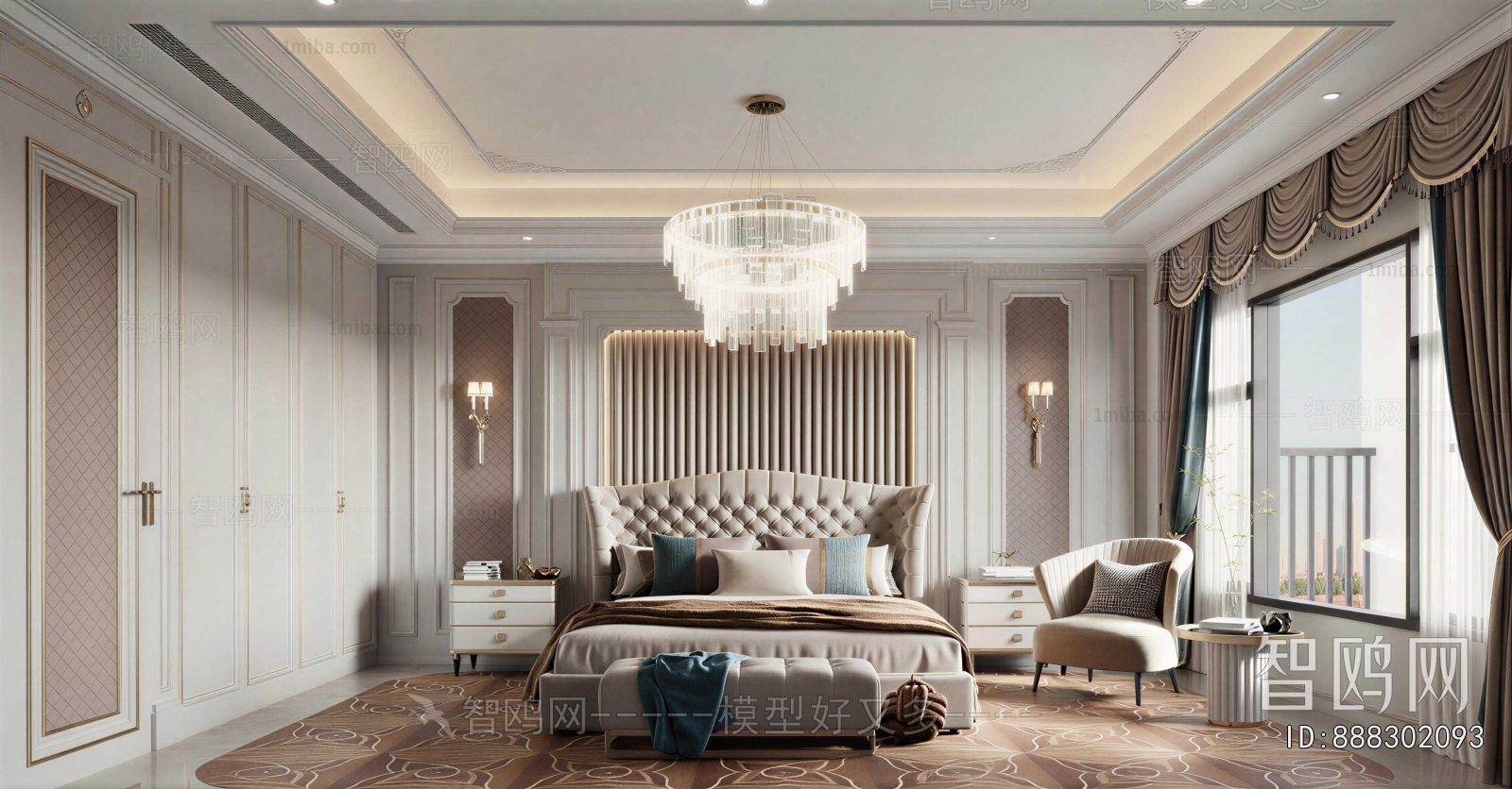 French Style Bedroom