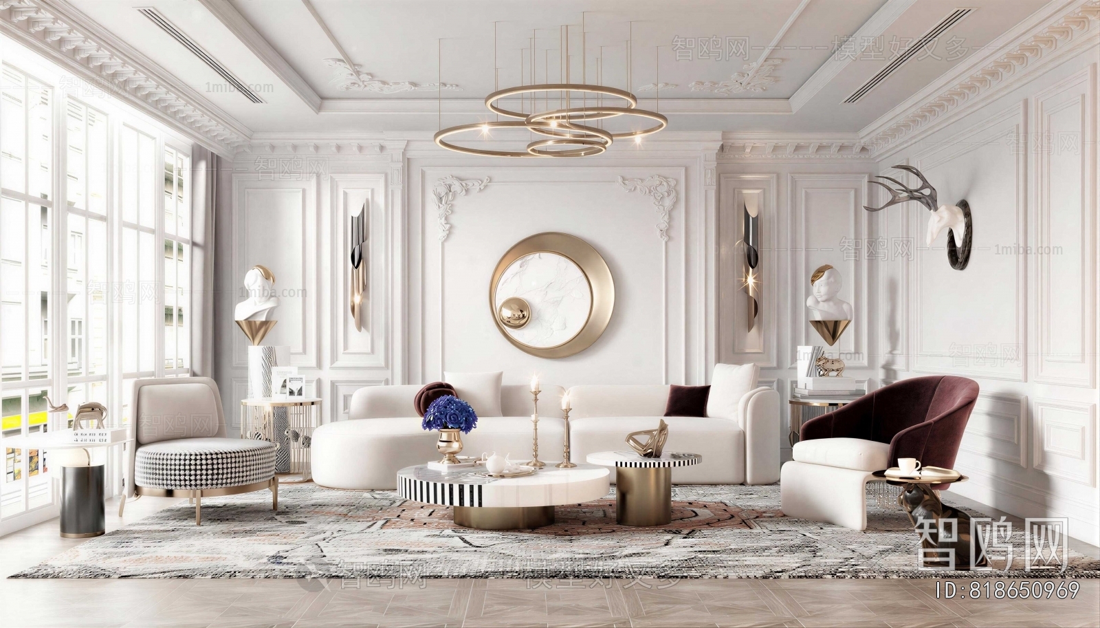 French Style A Living Room