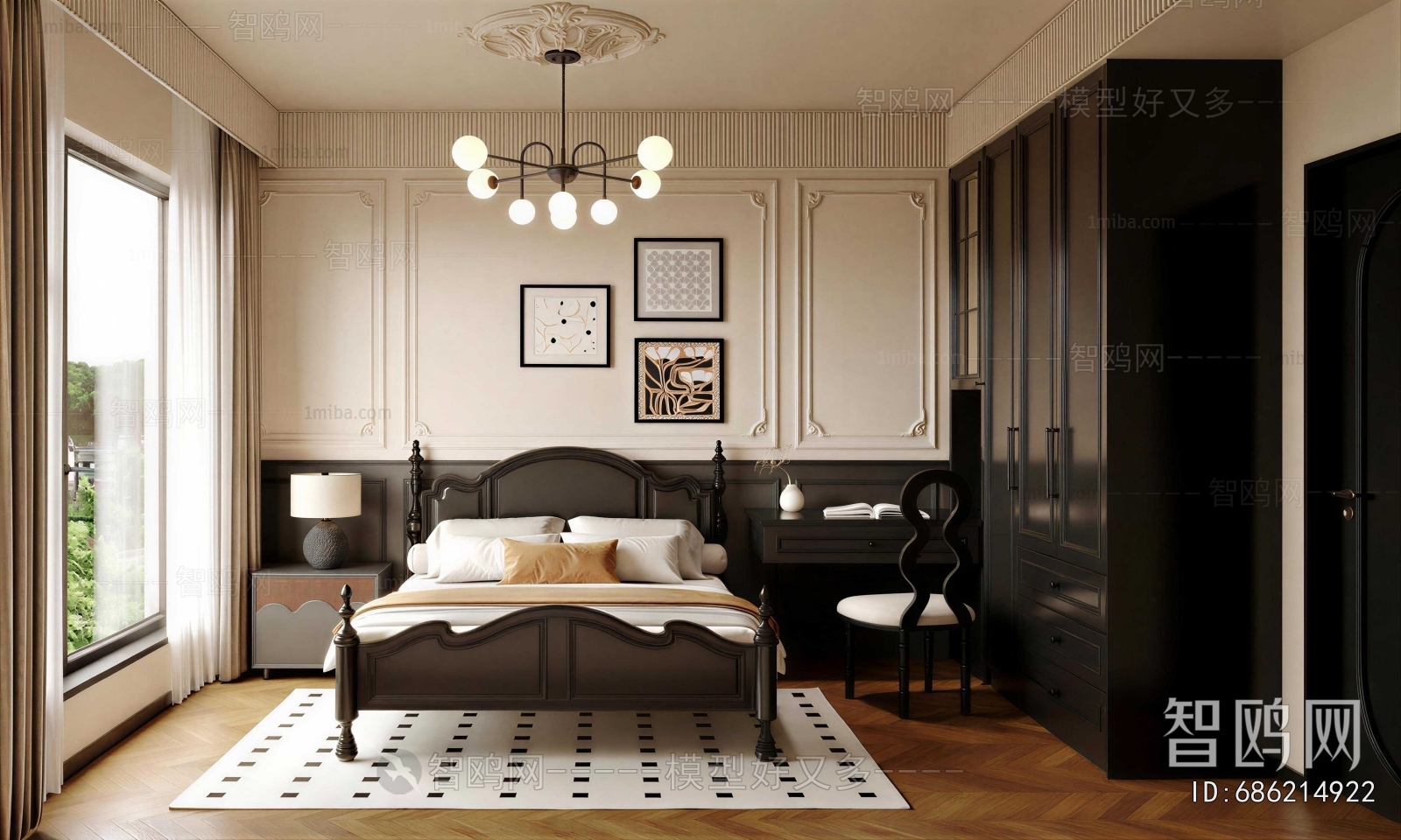 French Style Bedroom