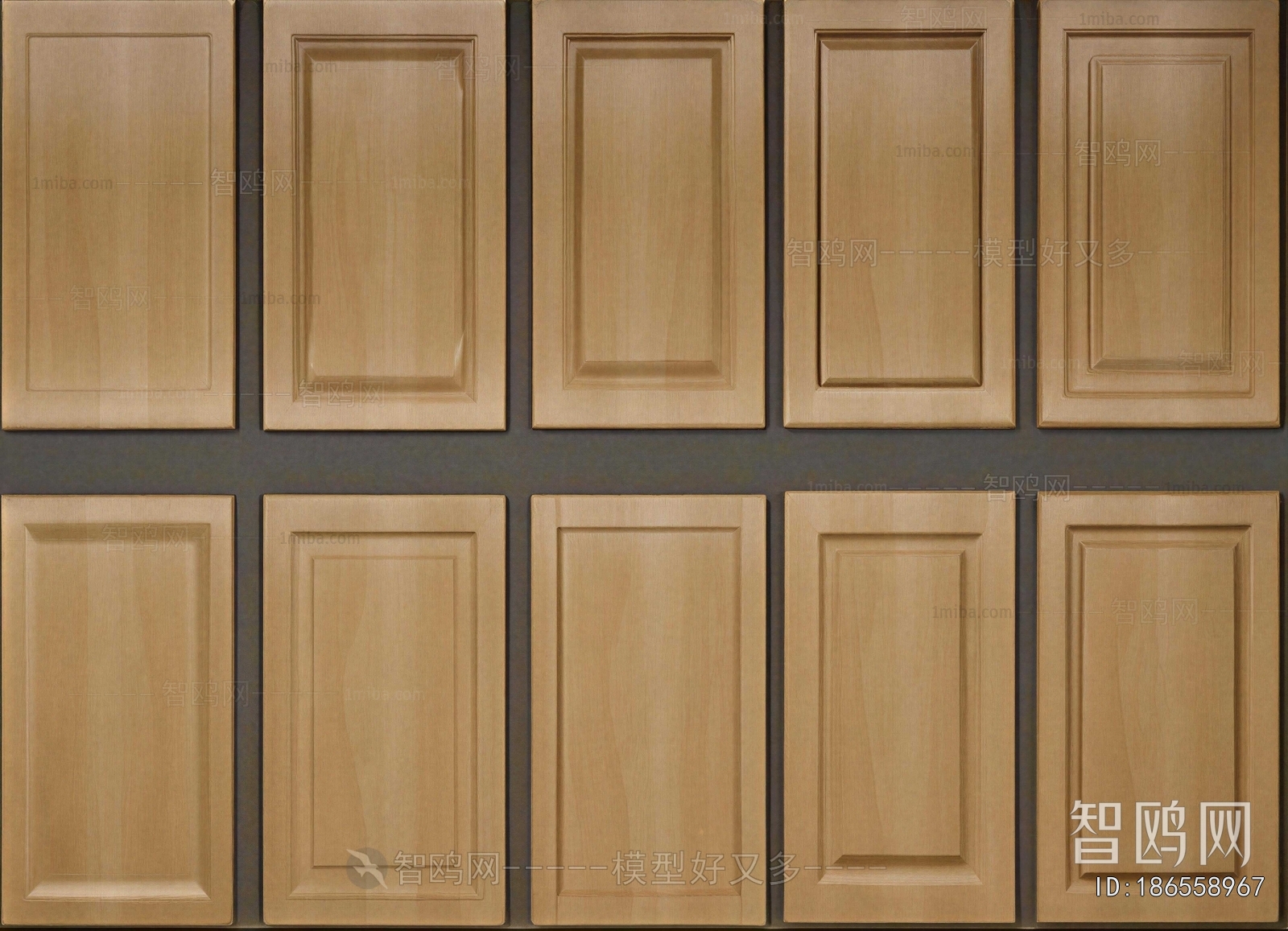 Simple European Style Door Panel