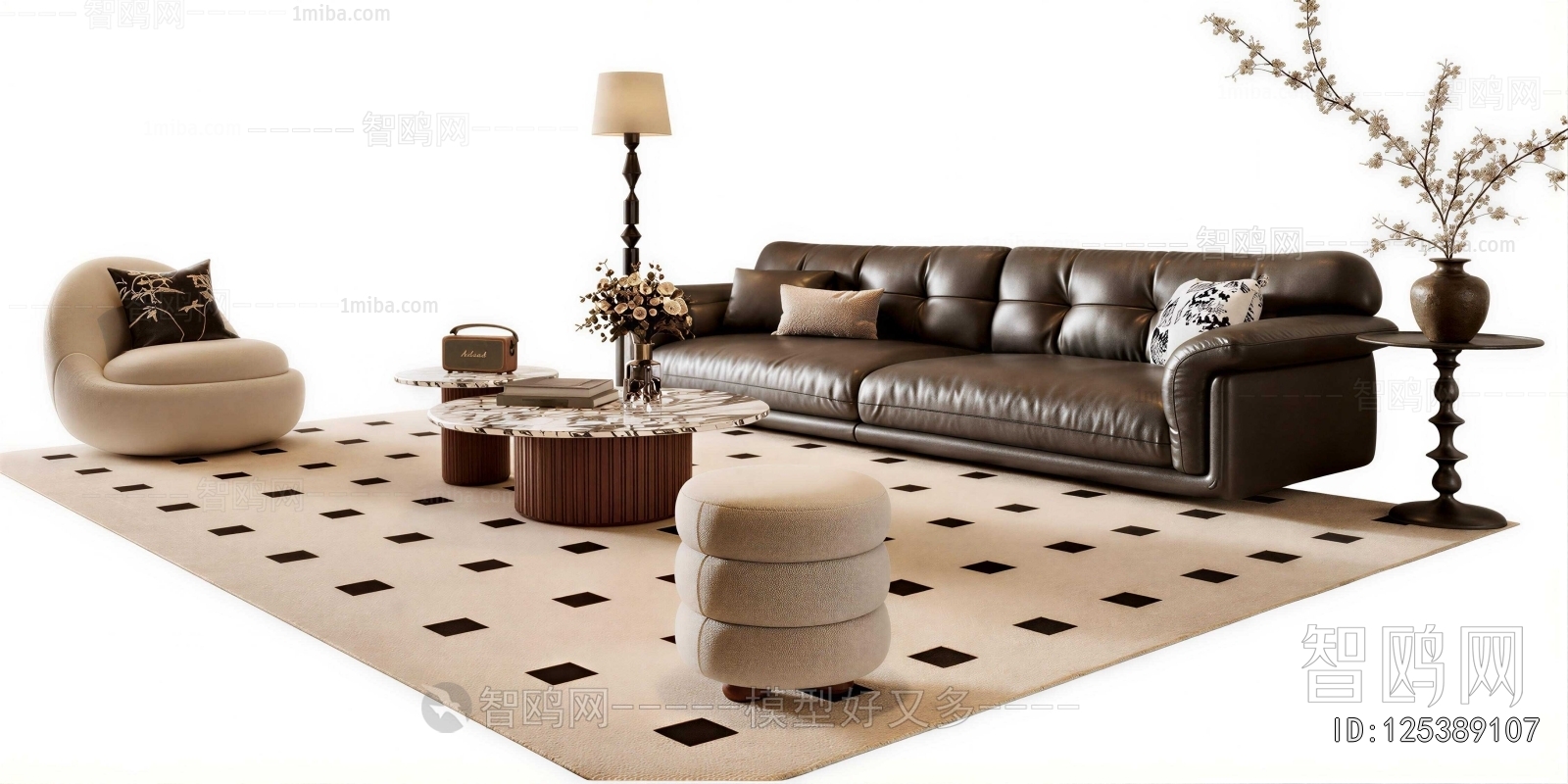 French Style Sofa Combination