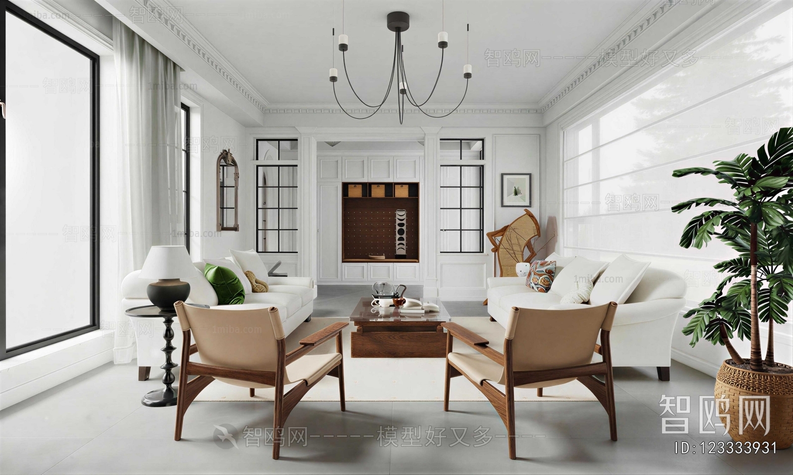 French Style A Living Room
