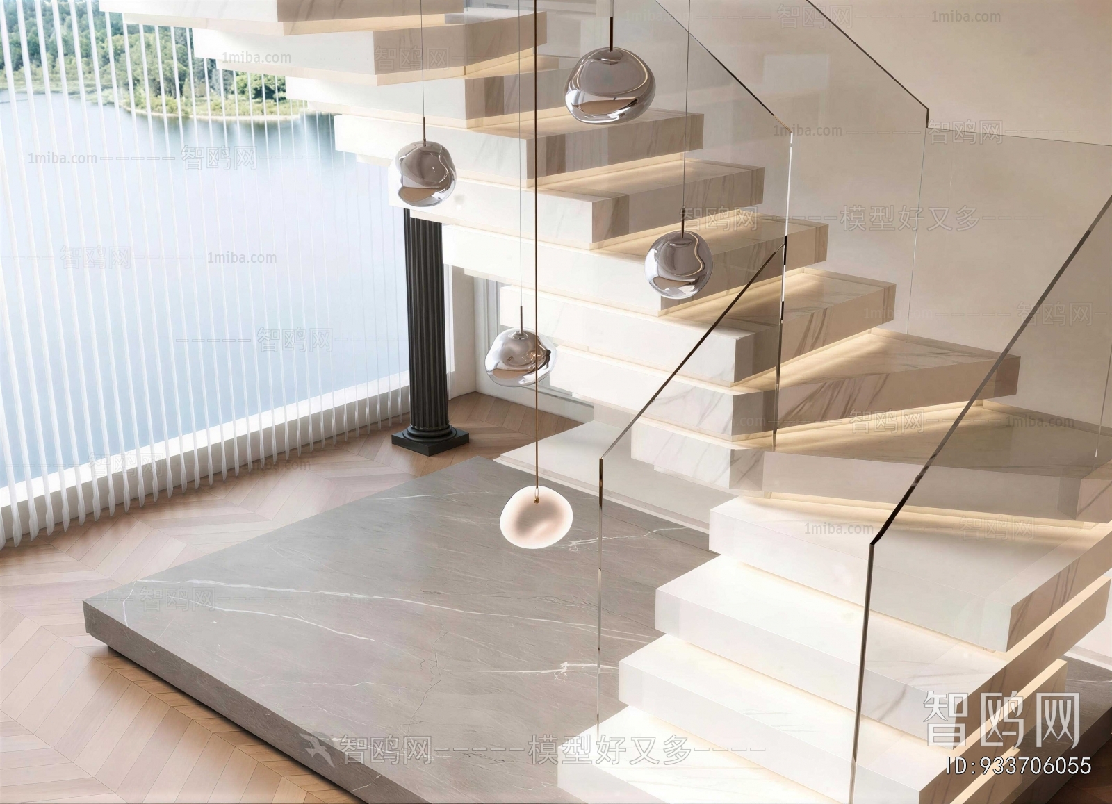 Modern Stairwell