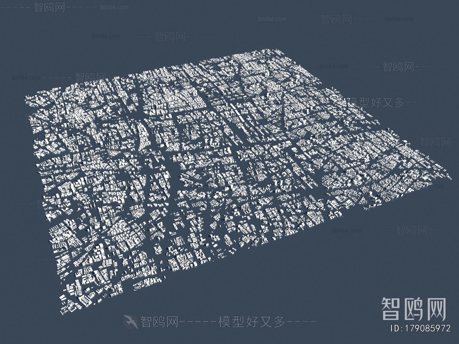 Modern Architectural Bird's-eye View Planning