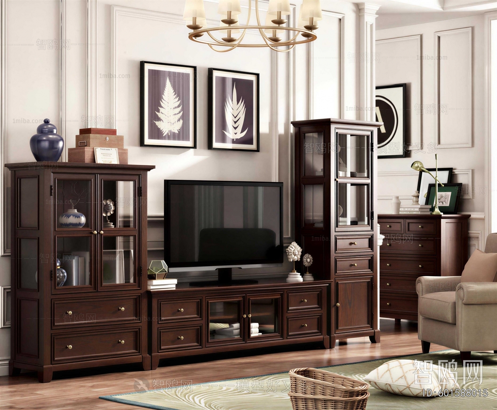 American Style TV Cabinet