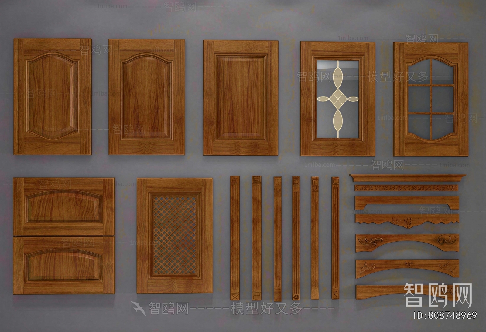 Simple European Style Door Panel