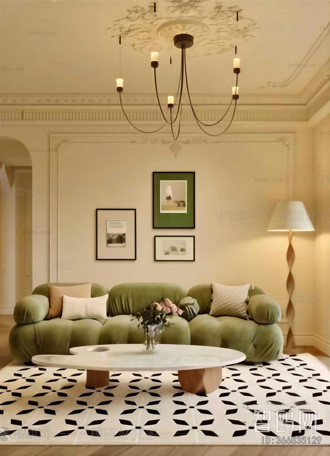 French Style A Living Room